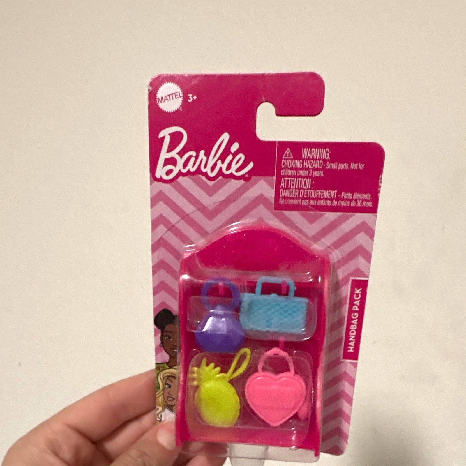 Mattel Barbie Handbag Pack 4pc Accessories for 11in Fashion Doll GVY22 1