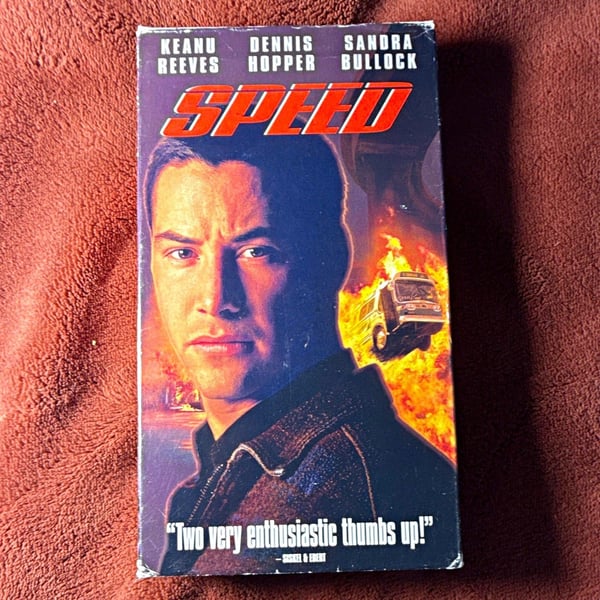 20th Century Fox Speed VHS NTSC Full Screen R 1994 Keanu Reeves Bullock