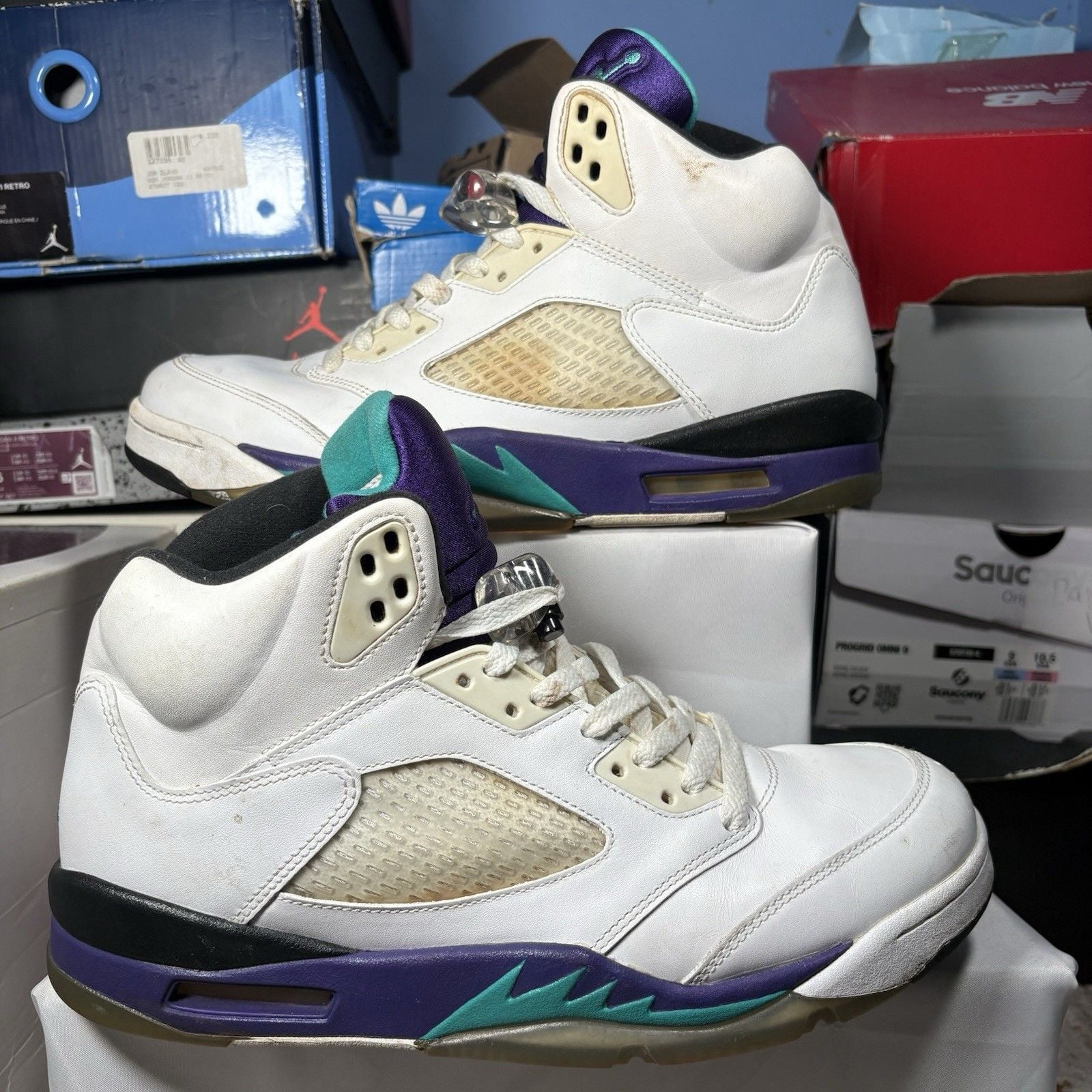 Size 10 - Jordan 5 Retro Grape 2013 2