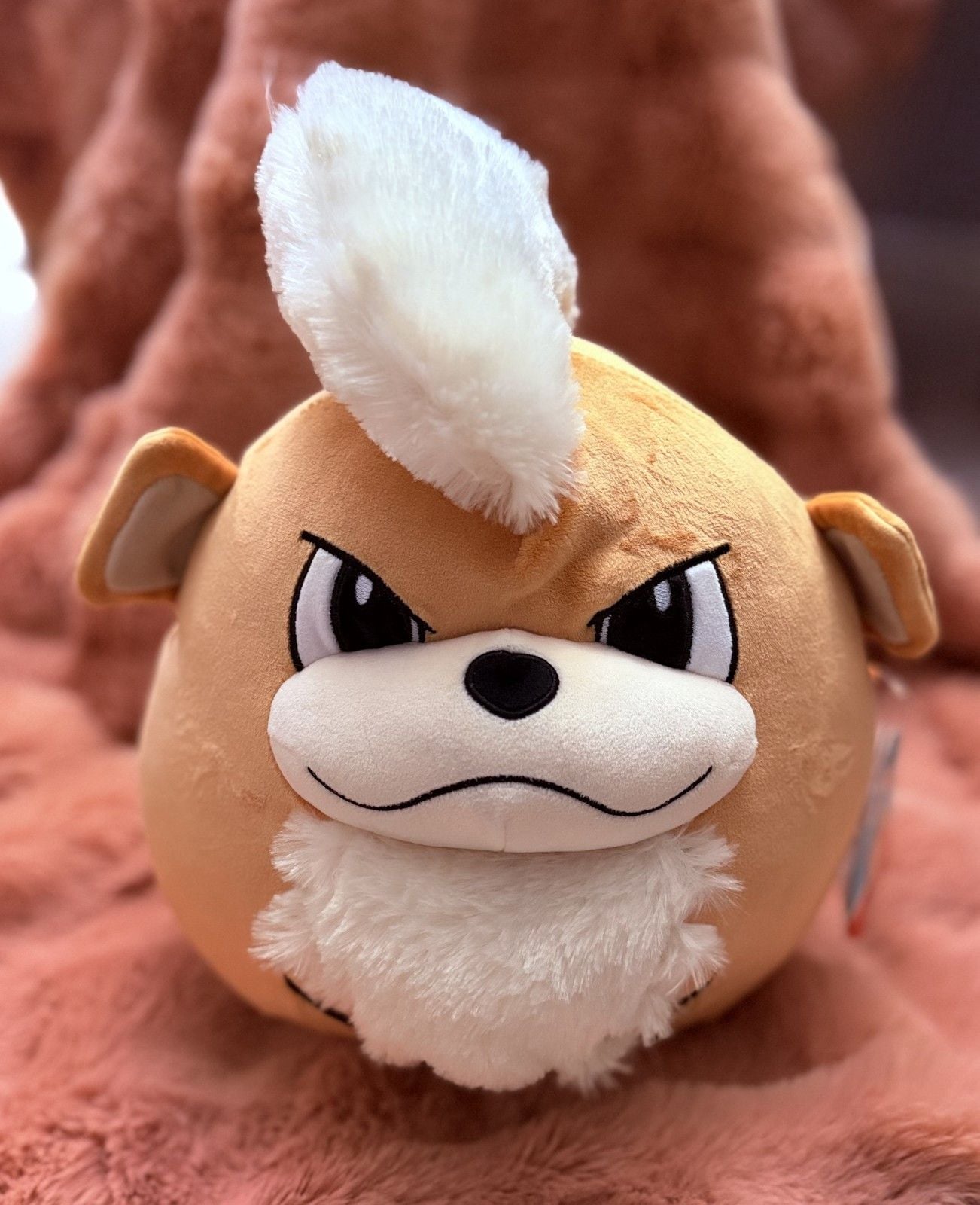 Jazwares Squishmallows Pokemon Growlithe Plush Toy 10 Inch Orange Soft Plush 1