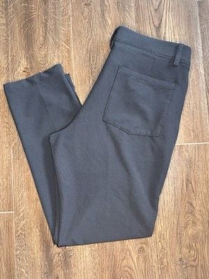 Haggar Men’s Performance Active Travel Golfing Pants Size 33x30 Slim Fit Black 2