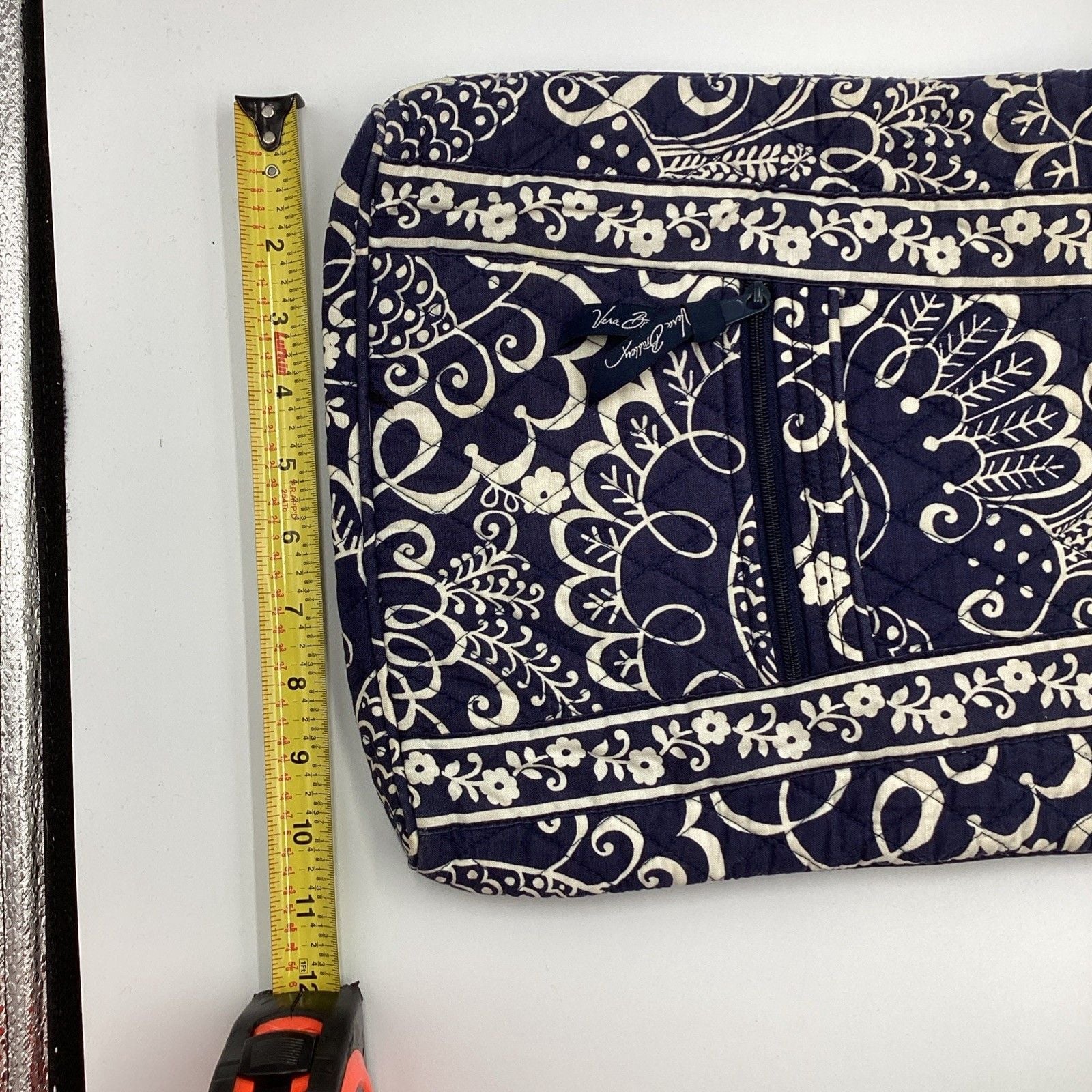 Vera Bradley Hipster Crossbody “Twirly Birds” Navy Blue Retired Pattern 14