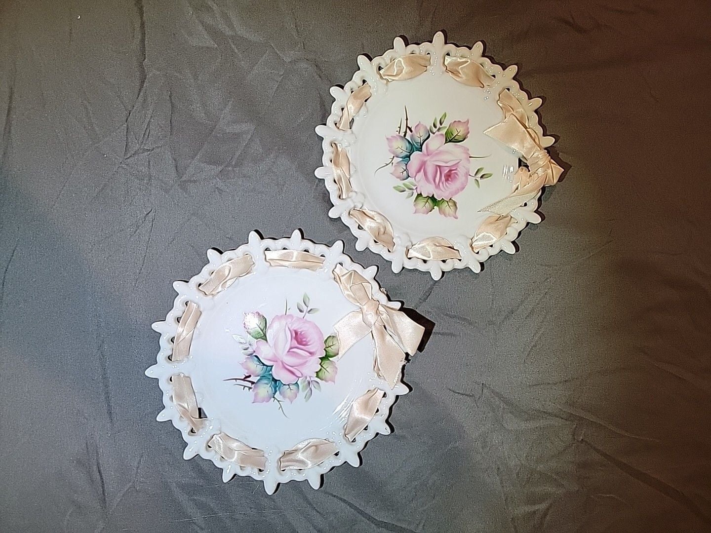 lefton china hand painted plates 8