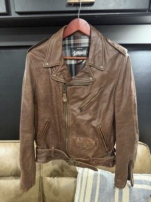 Schott NYC Perfecto 626VN Full Grain Cowhide Leather Men’s Medium Rare & Mint!!! 12