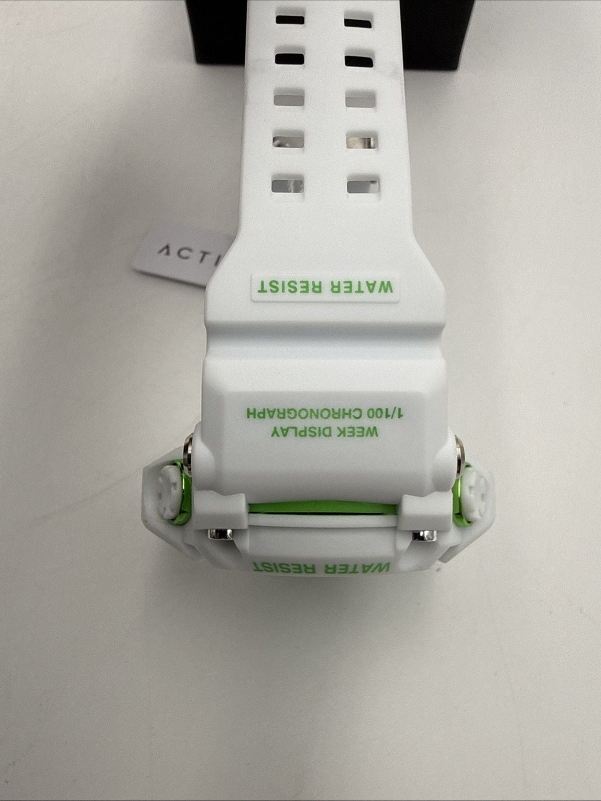 Activa x Invicta Digital Essentials White Green 50mm Watch ACW8082-030 NIB 11