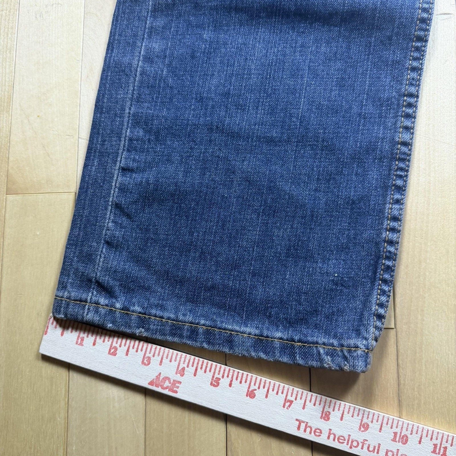 Levi’s 559 Jeans Mens 34x34 Relaxed Straight Dark Wash Denim NWT 00559-2765 12