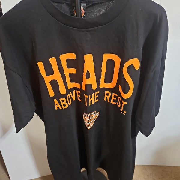 Harley Davidson Heads Above The Rest Graphic Tee XL