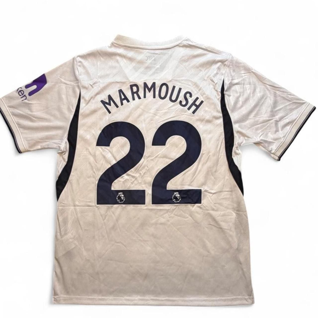 Nike Tottenham Hotspur 2026/27 Home Jersey White with Blue number 22 Marmoush on the back size XL dimensions are in the pictures Brand new with tags. 8