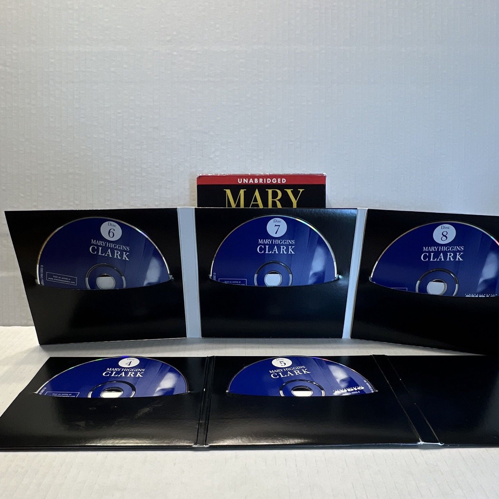Mary Higgins Clark Unabridged Audiobook Audio CD Lot 5: Sleeping Beauty Killer 17
