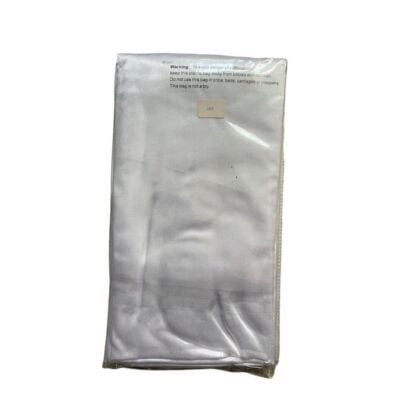 Degrees of Comfort Satin Pillowcases Set of 2 Ivory Ultra Soft Hypoallergenic 9
