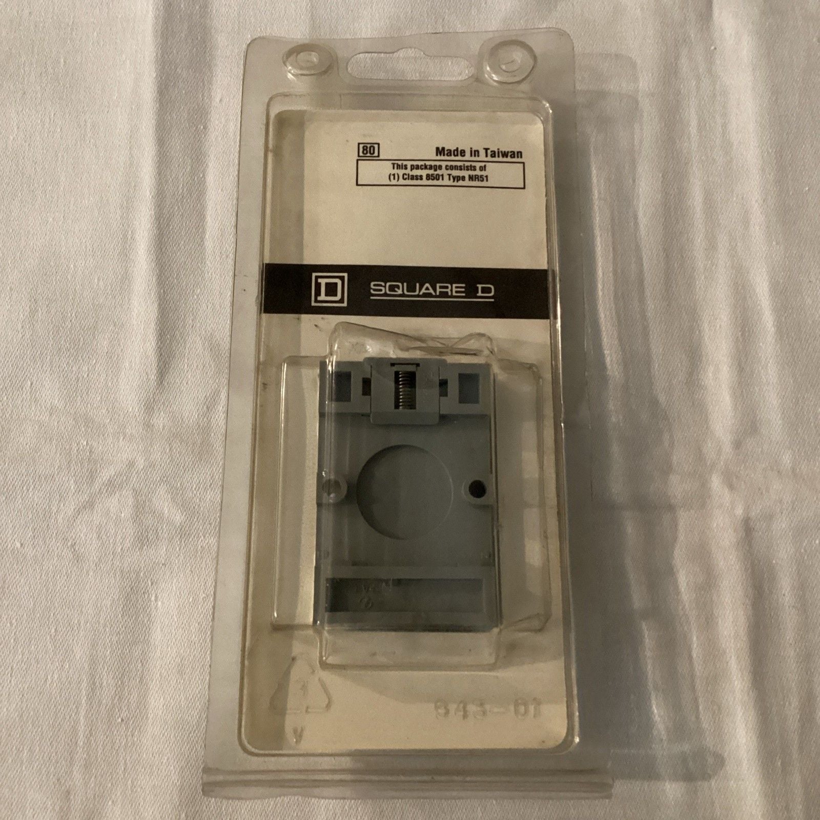 Square D 8-pin DIN or surface relay socket base 8501NR51 - NEW 2