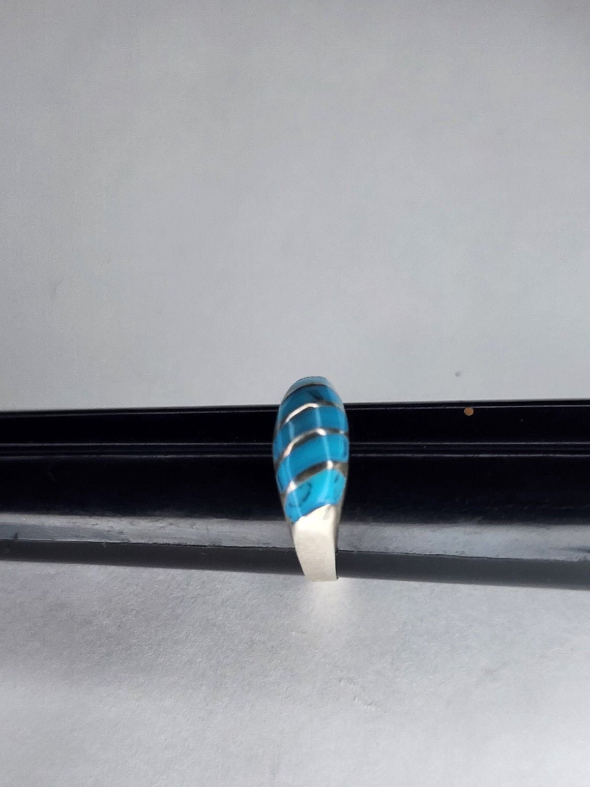 Sterling Silver Turquoise Ring Size 5.5 5