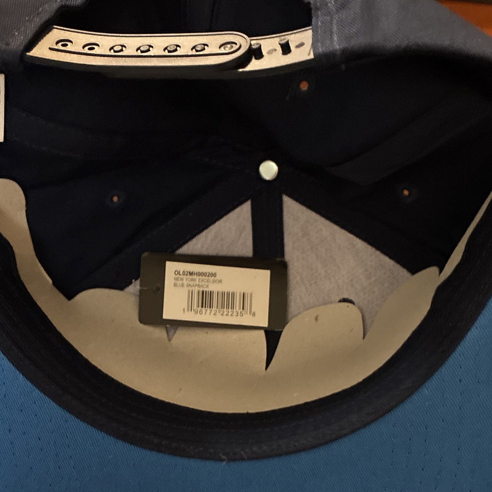 Overwatch League New York Excelsior Snapback Hat Blue One Size Adjustable new 5