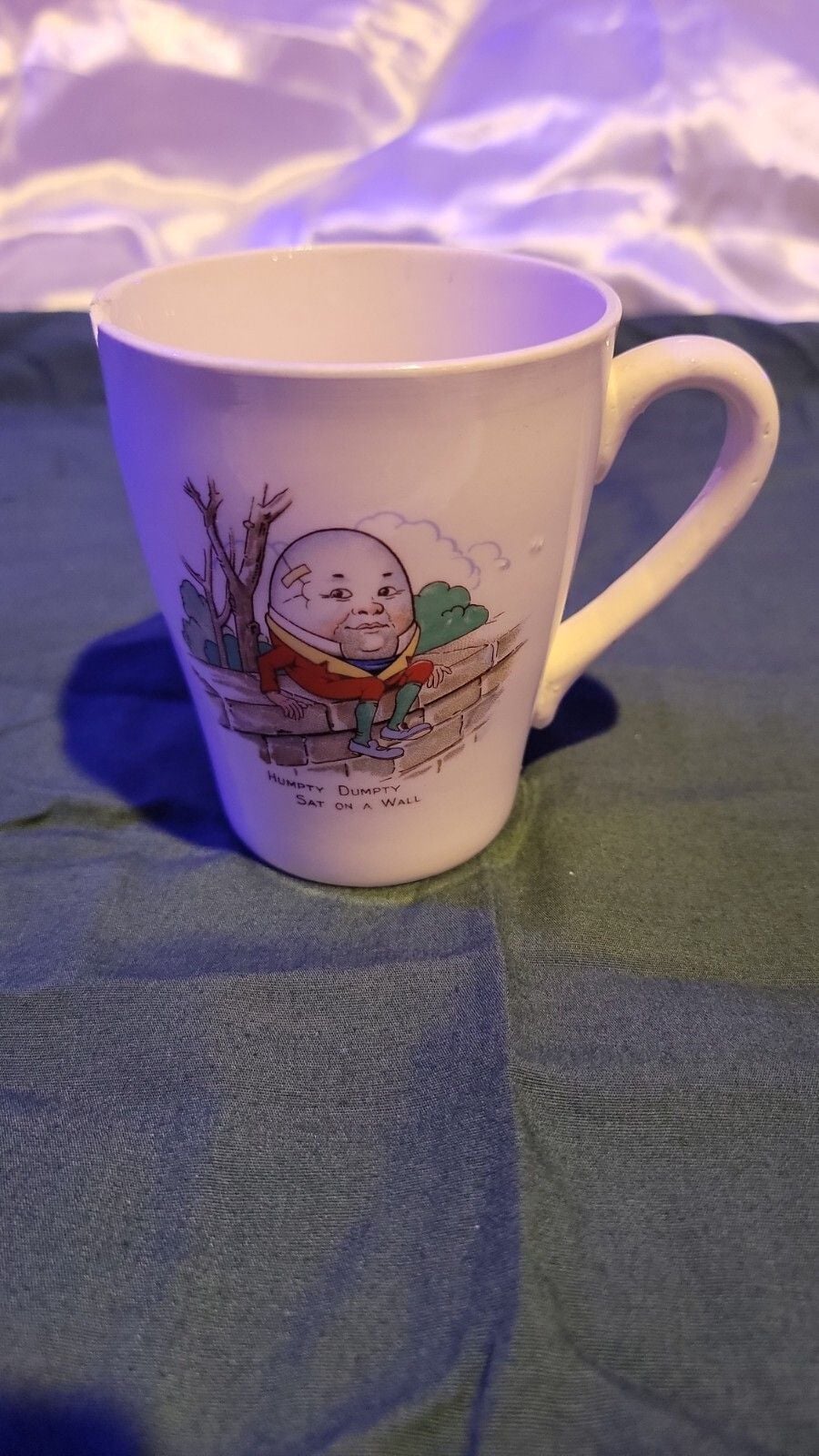 Vintage Humpty Dumpty Coffee Cup By Tams 2