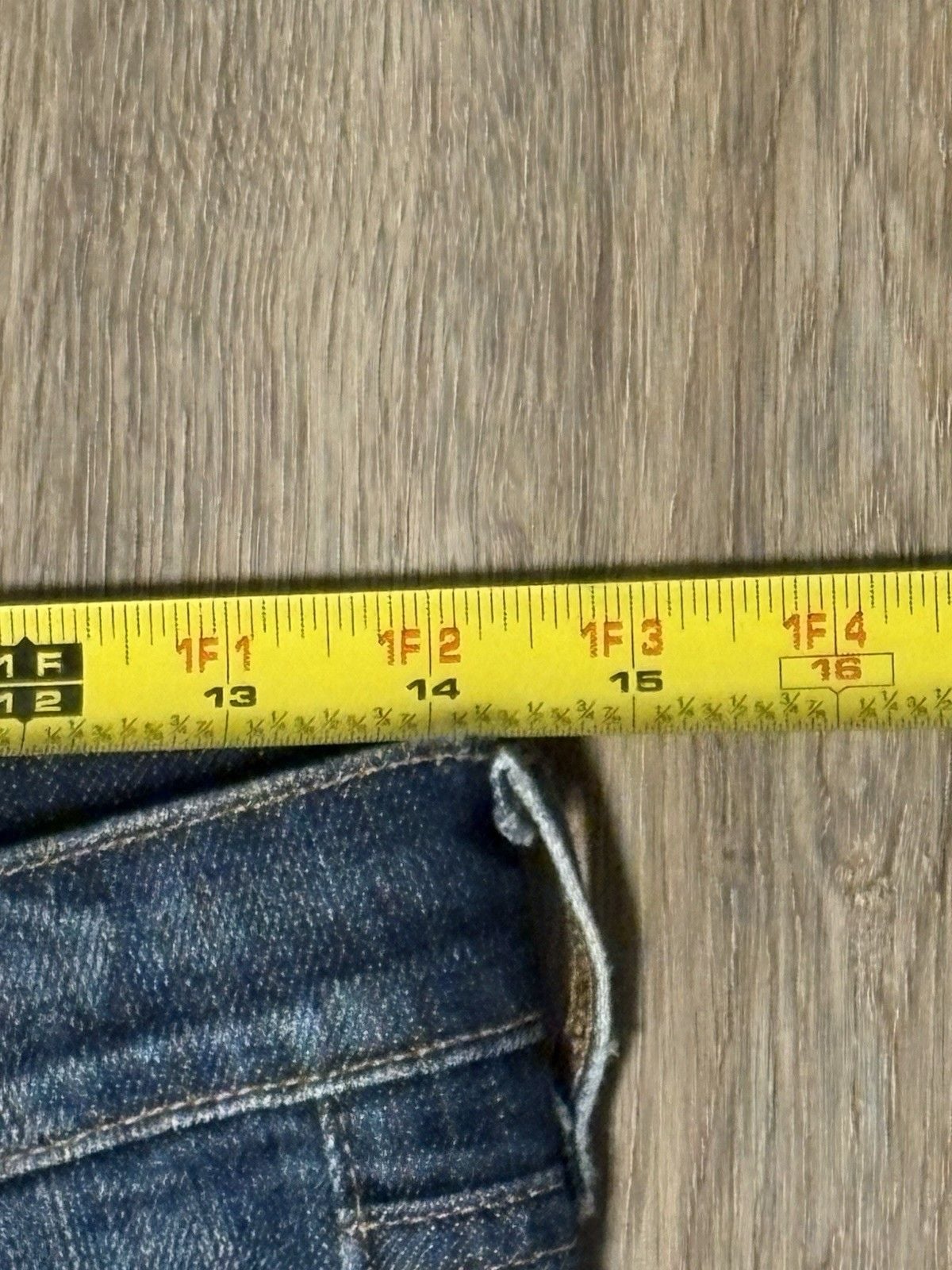 Vintage 7 For All Mankind Low Rise Bootcut Jeans Women’s Size 29 Blue Y2K Denim 11