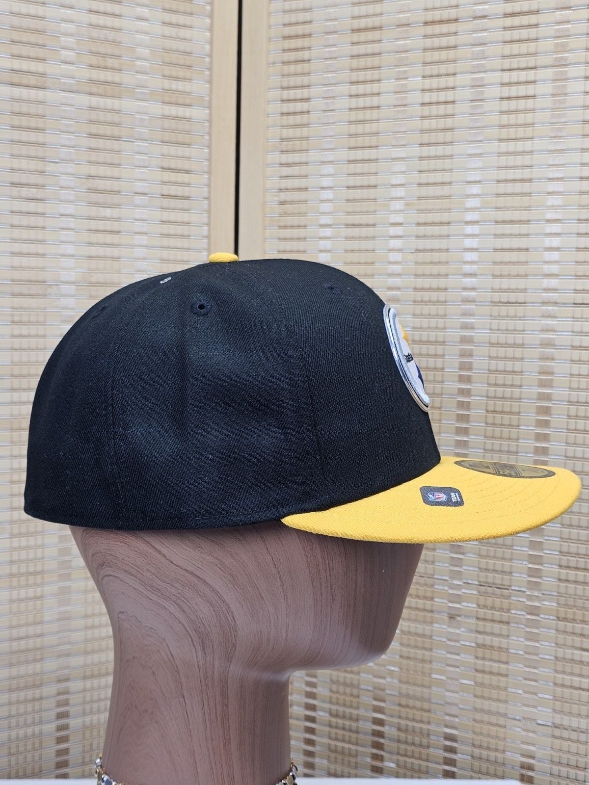 New Era Pittsburgh Steelers 2026 NFL Draft 59FIFTY Hat Black Gold 7 5/8 6