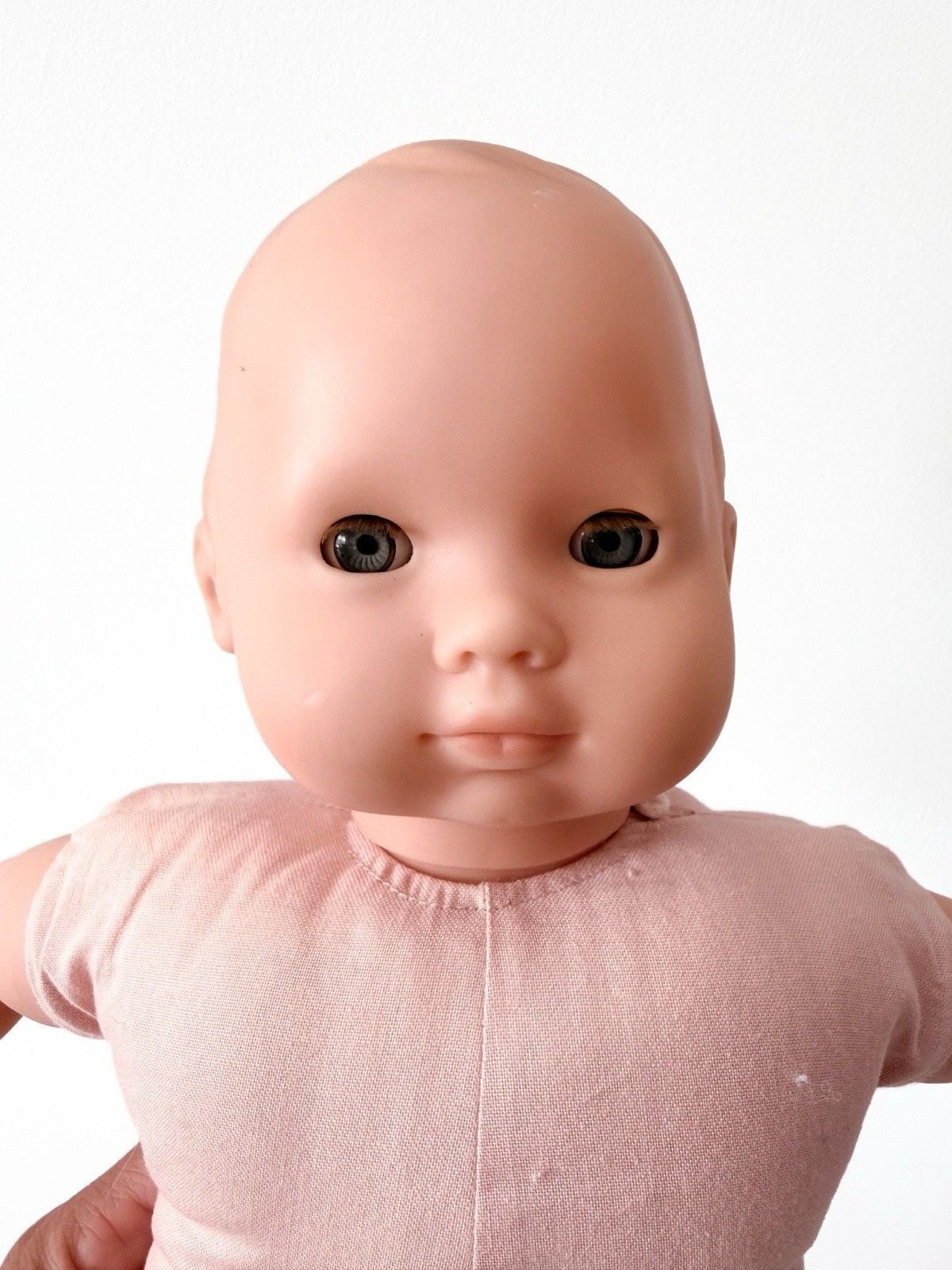 American Girl Doll Pleasant Co Bitty Baby 15" Blonde Hair Blue Eyes Soft Body 7