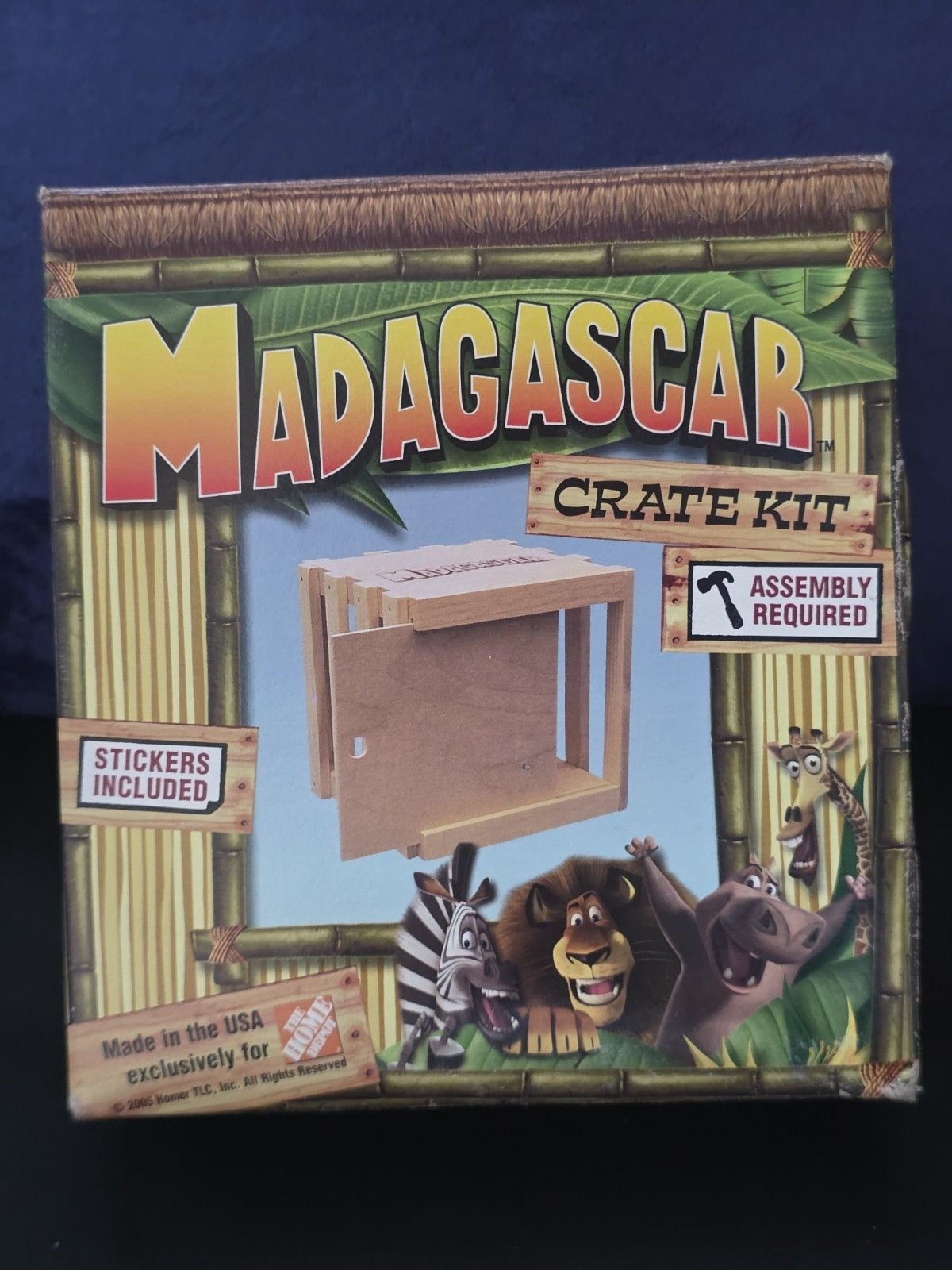 Madagascar The Movie Build Your Own Crate Kit 2