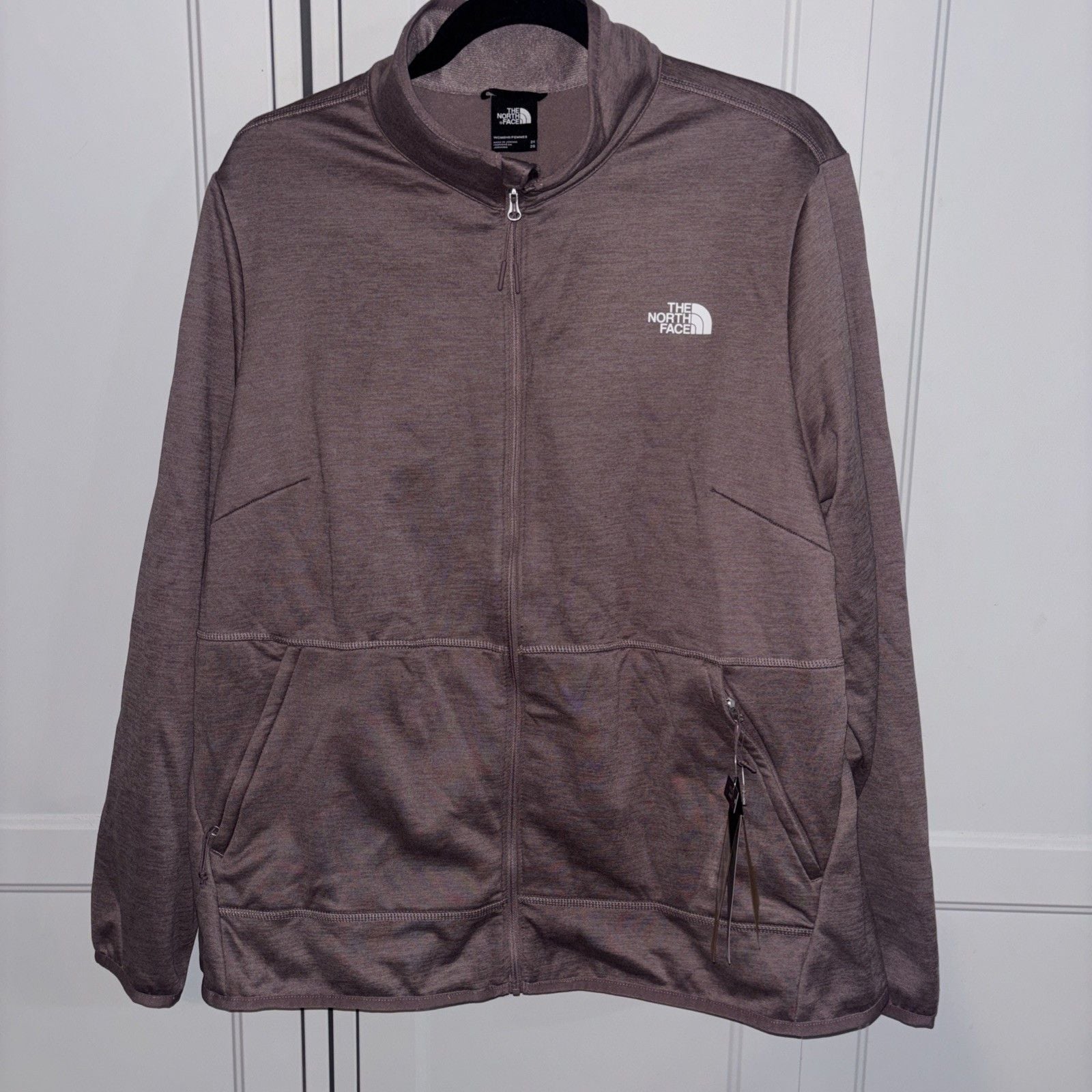 The North Face Women's Canyonlands Full Zip Jacket Plus 2XL FawnGreyHeather 2