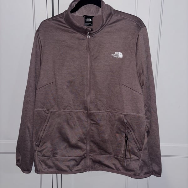 The North Face Women's Canyonlands Full Zip Jacket Plus 2XL FawnGreyHeather