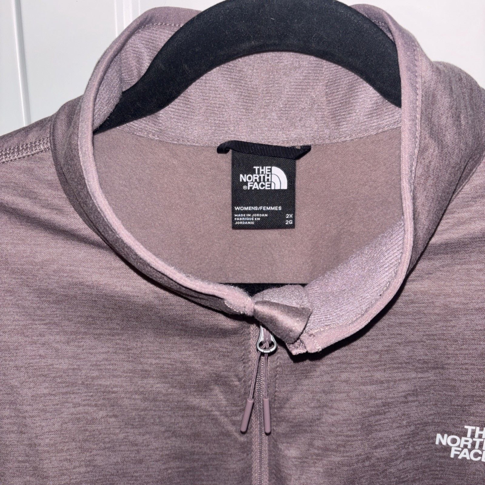 The North Face Women's Canyonlands Full Zip Jacket Plus 2XL FawnGreyHeather 3