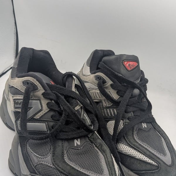 New Balance 9060 Black Castlerock Black/Gray Men's Low Top Lace-Up Sneakers