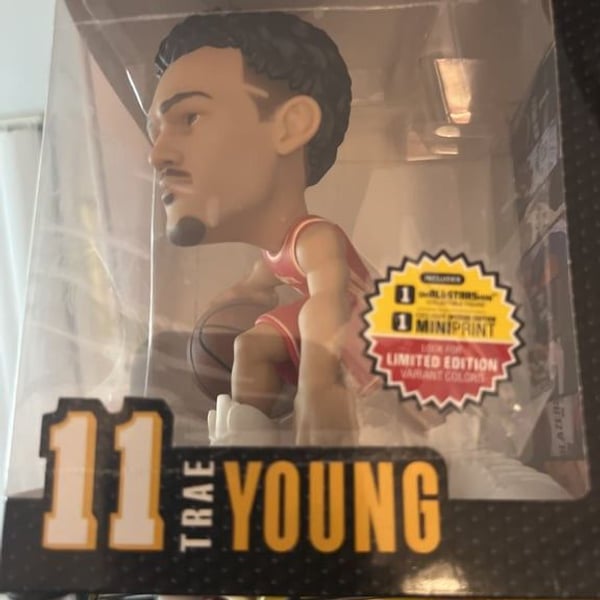 Small-Stars Minis Trae Young Figure