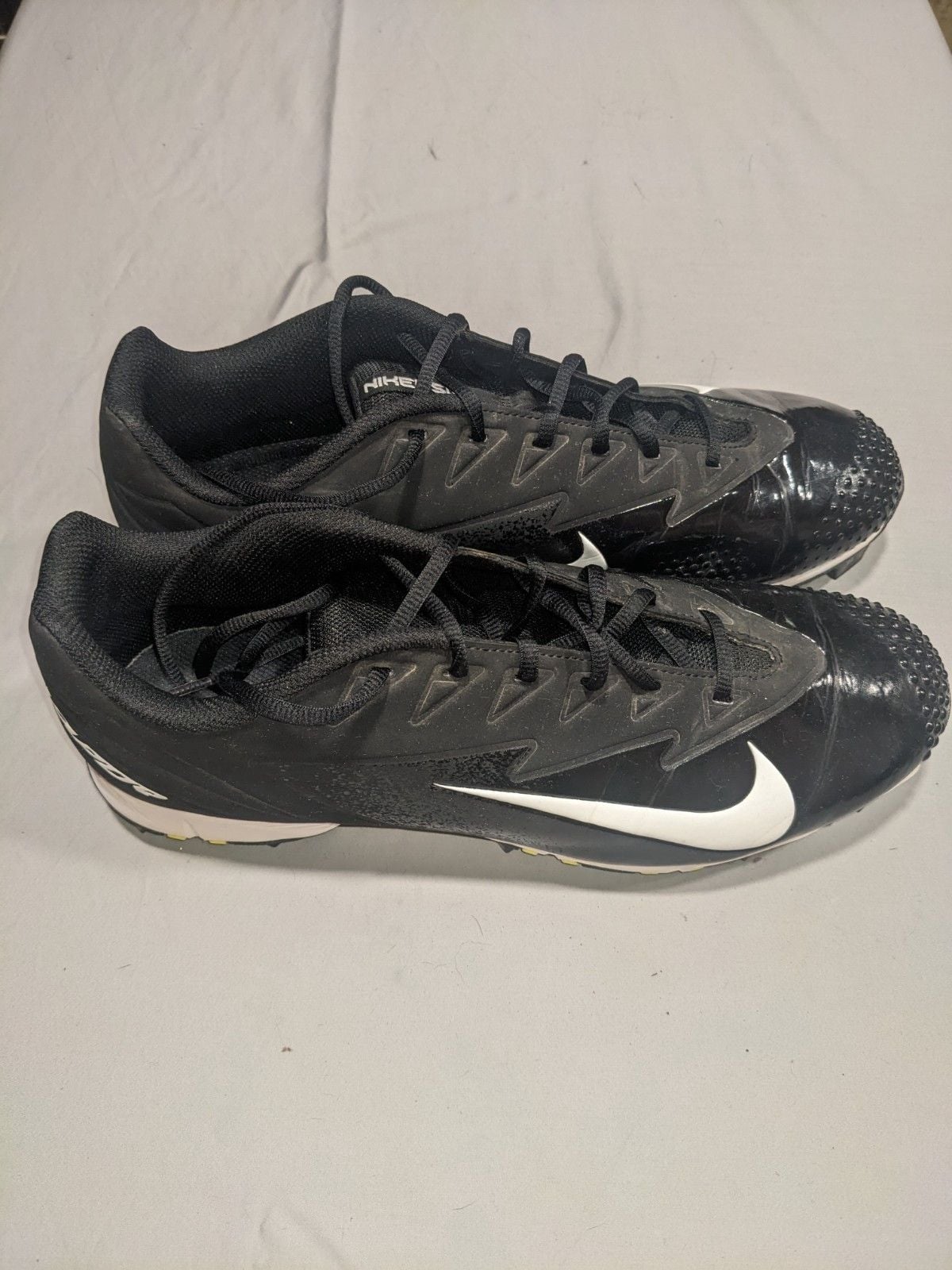 Nike vapor ultra vapor cleats black mens size 12 7
