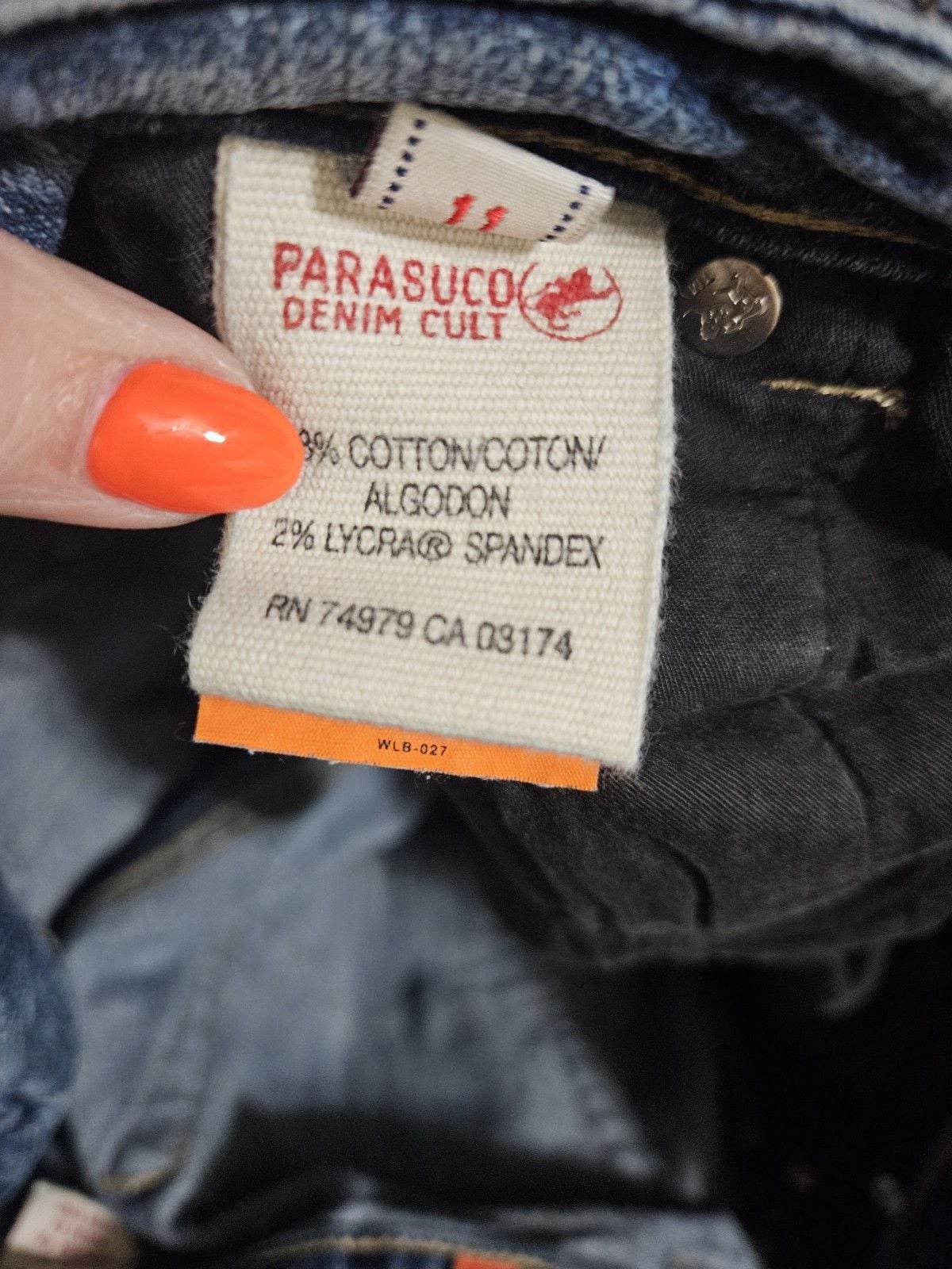 Vintage Parasuco Denim Cult Womens Flare Jeans 11 7