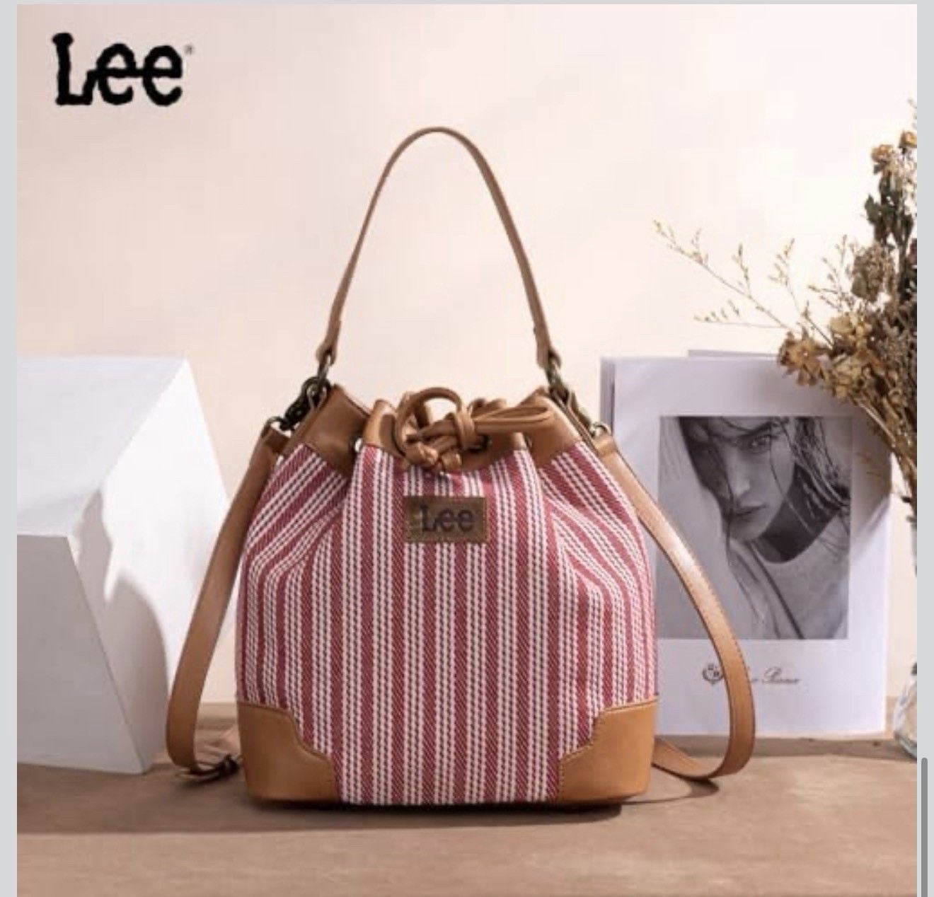 Montana West x Lee Bucket Bag Drawstring Hobo Purses Crossbody Shoulder Handbags 9