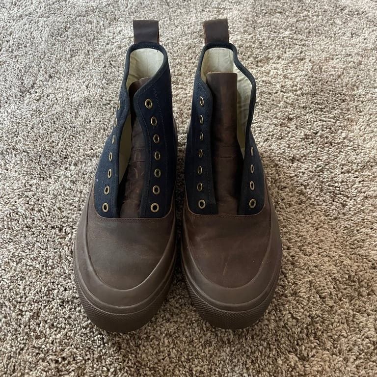SeaVees Men's Sierra Adventure Boots Peacock Navy Size 12 Outdoor Hiking 11