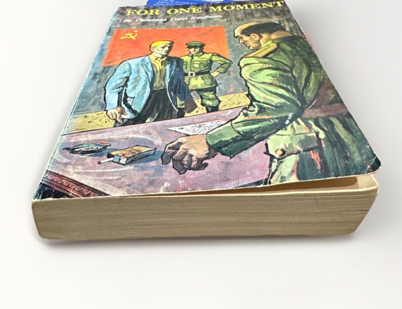 For One Moment by Kauffman, Christmas Carol Kauffman - 1960 First ed paperback 3