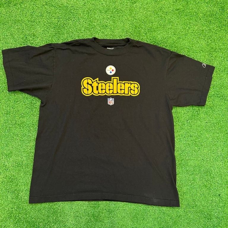 Reebok Steelers NFL Black T-Shirt 2
