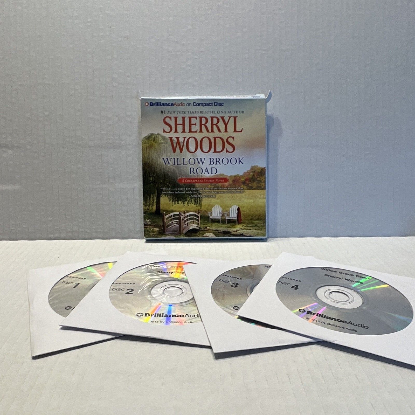 Sherryl Woods Willow Brook Road Chesapeake Shores Abridged Audio CD 5h 6m 13