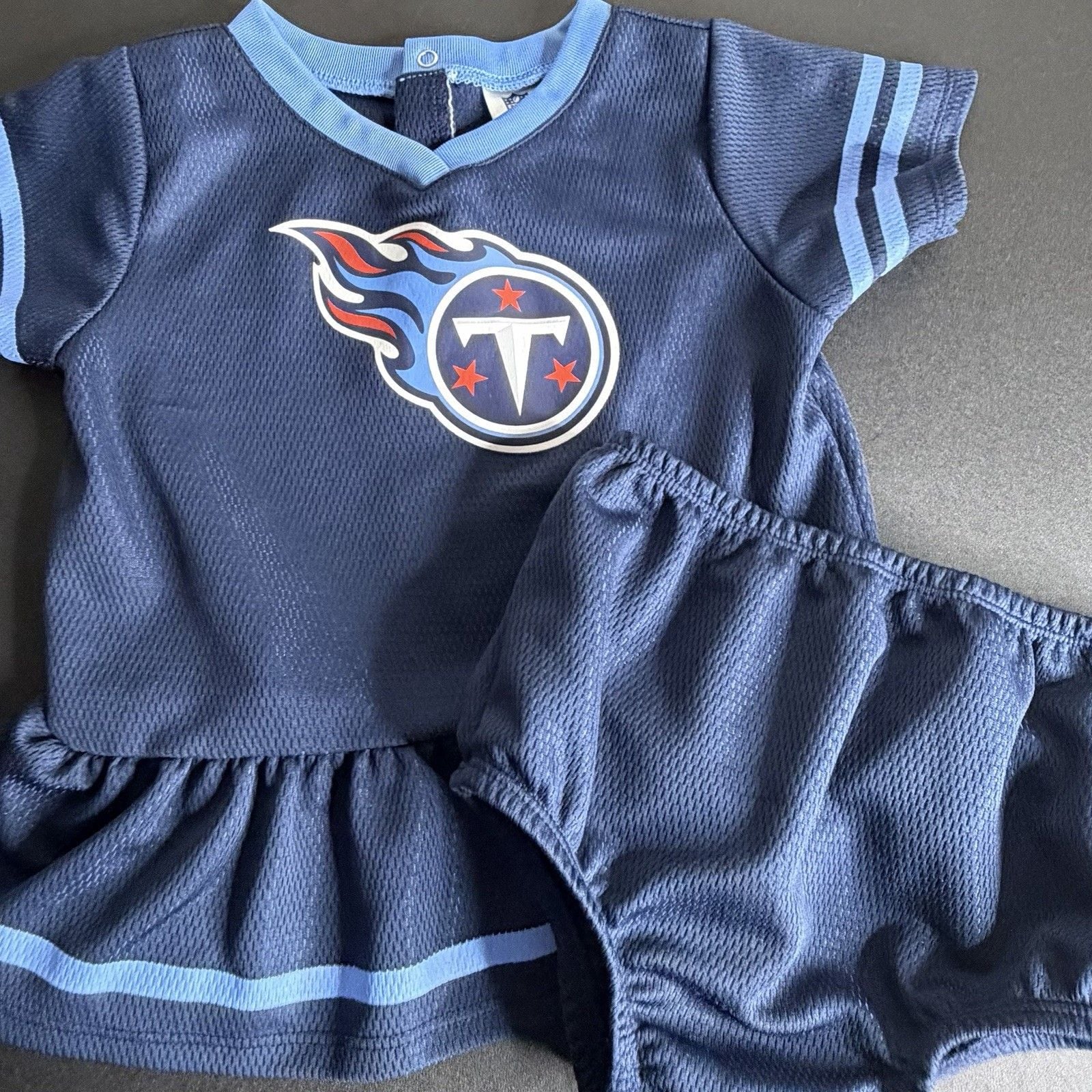 NFL Team Apparel Tennessee Titans Dress & Bloomers 2-Piece 18M 2