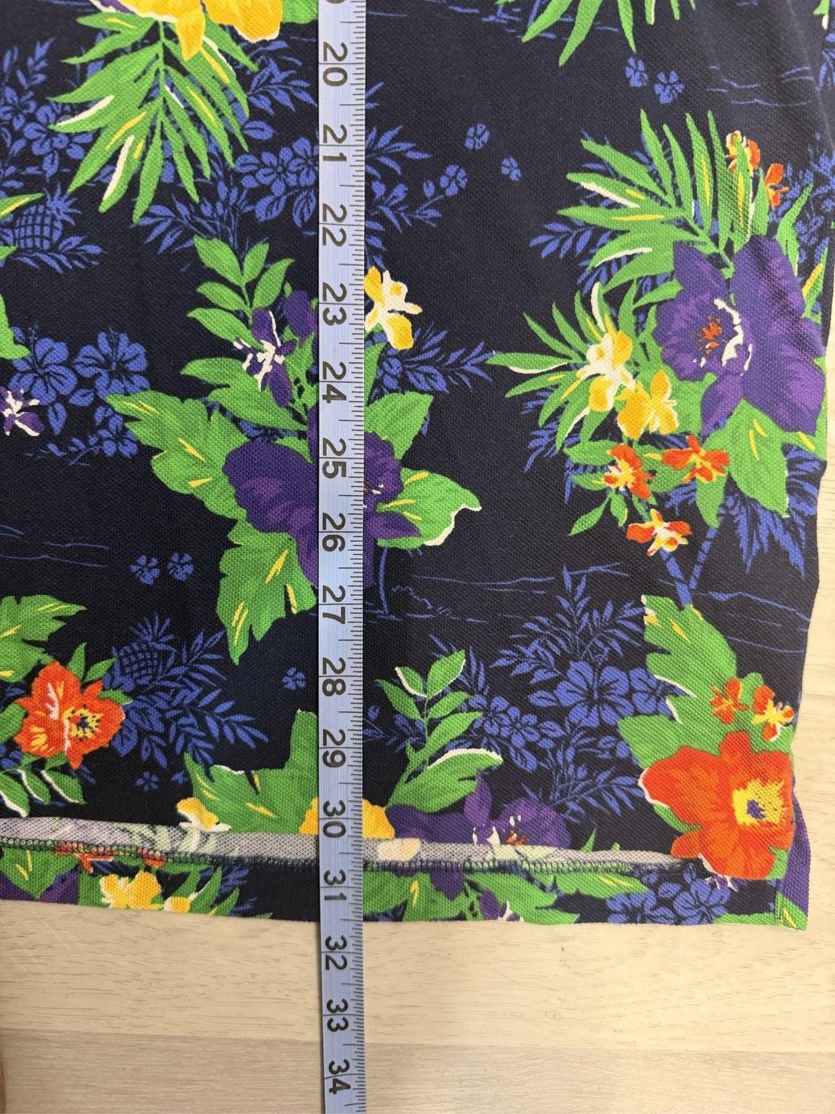 Polo Ralph Lauren RLX Men's Floral Polo Shirt Size L Short Sleeve Golf Cotton 7