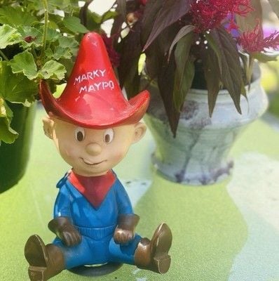 VTG 1960’s Maypo Maple Oatmeal Cereal Advertising Mascot Marky Maypo Vinyl Toy 2