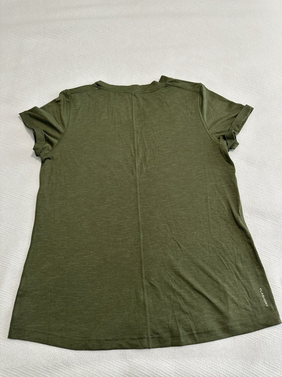 The North Face Women’s XL T Shirt Green Short Sleeve UPF 30 NEW 9