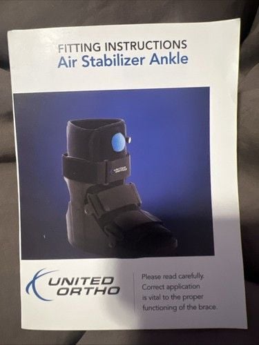 United Ortho Air Stabilizer Ankle Walker Fracture Boot Small/Medium 2