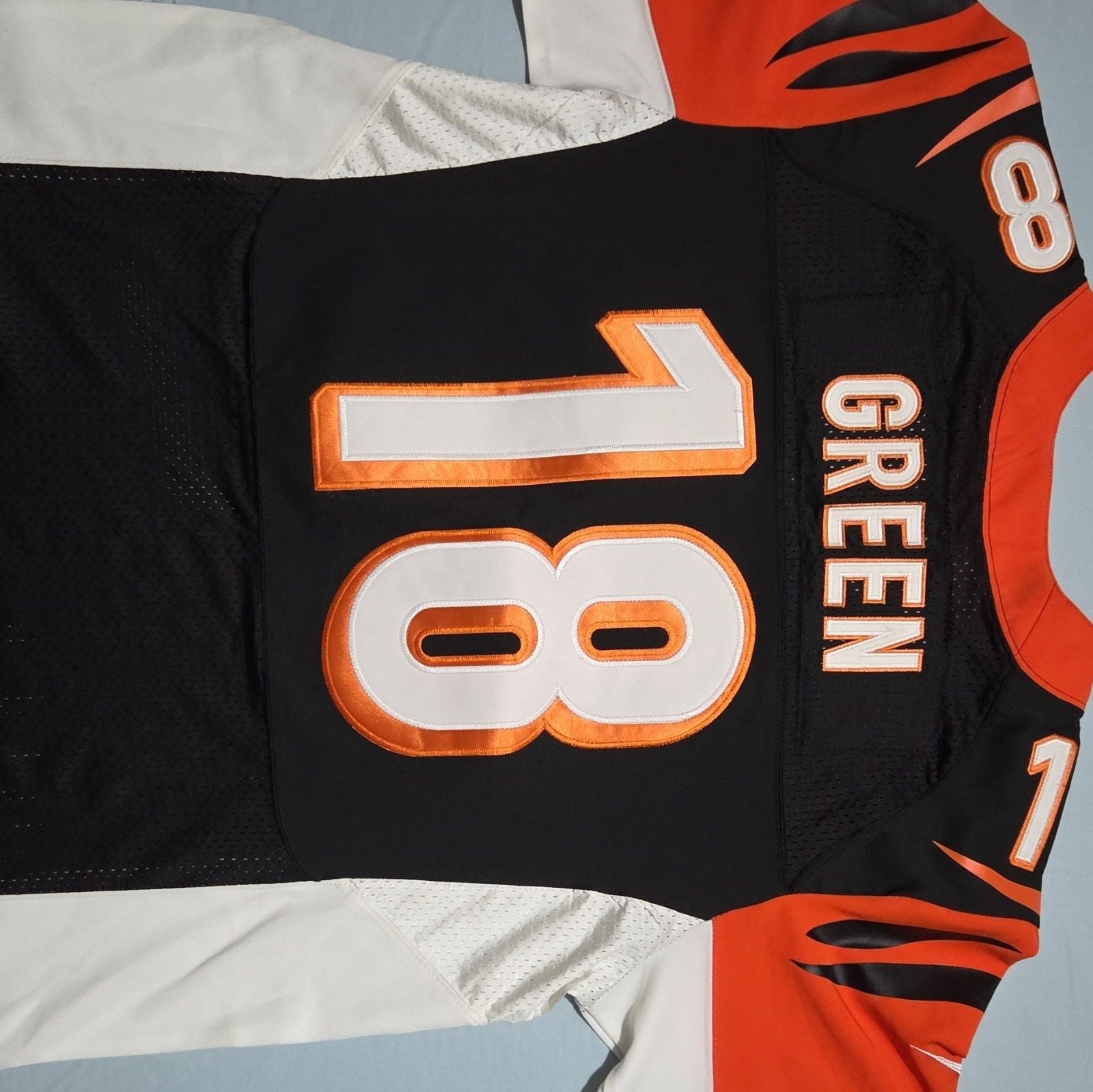 Nike NFL Cincinnati Bengals A.J. Green #18 Men's Jersey Size 48 Black 5