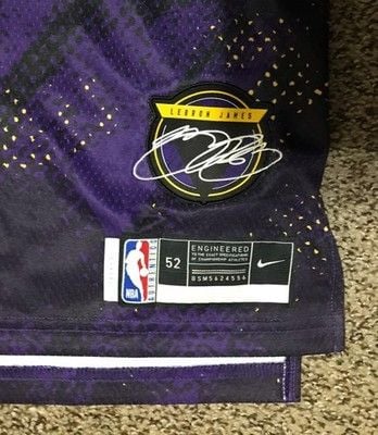 Nike Select Series LeBron James 23 Lakers Jersey Size 52 Purple NWT 3