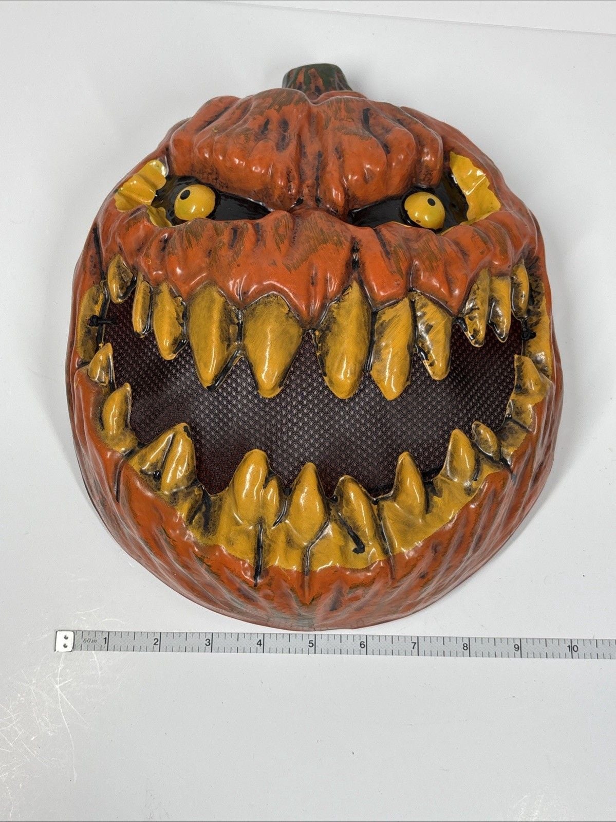 2017 Plastic Jack-O-Lantern Skull Mask Evil Halloween Nightmare Costume Part 12