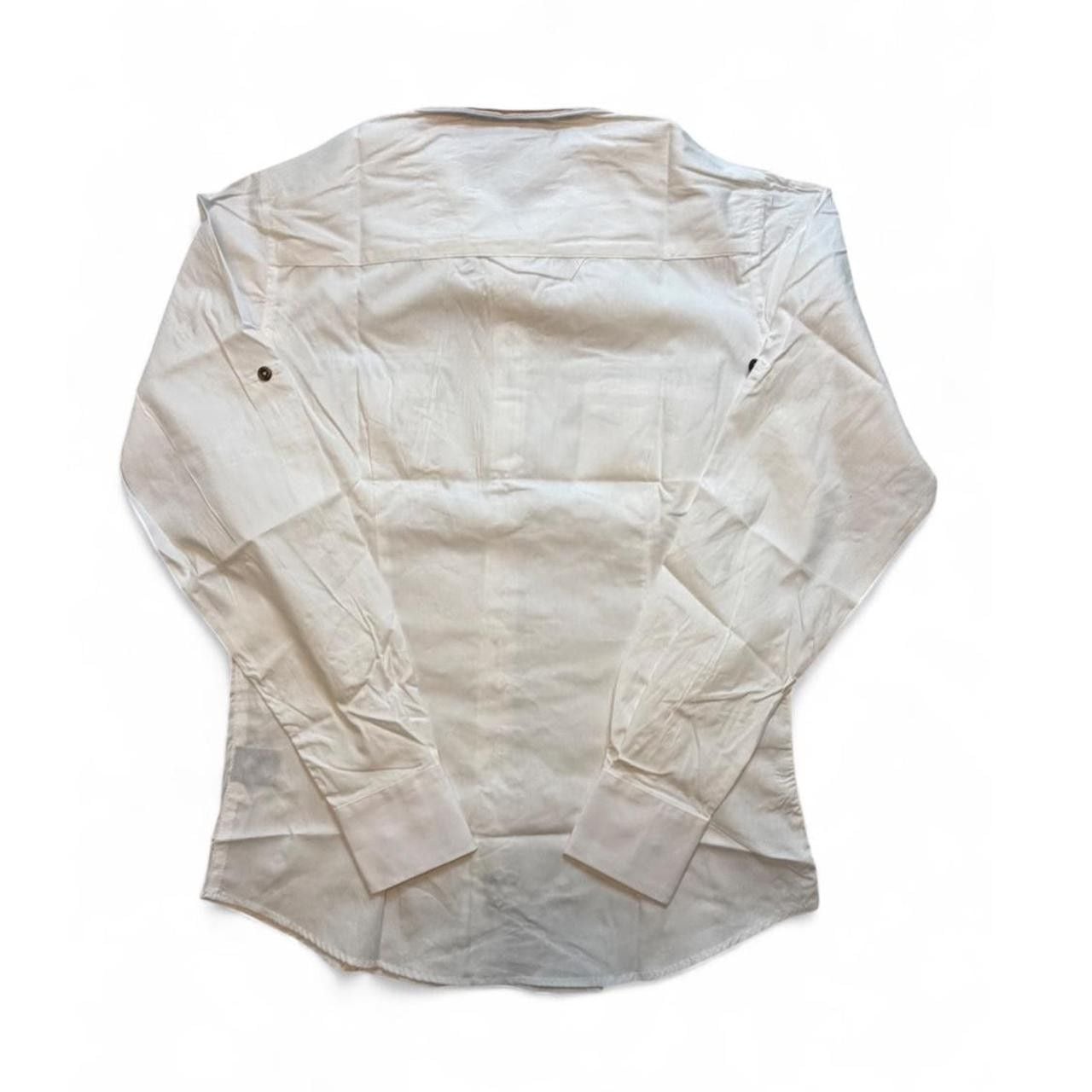 Log wear men’s black-and-white button shirt size medium dimensions are in the pictures brand new with tags. 8