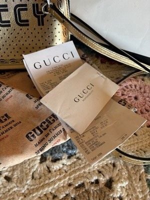 Authentic Gucci X sega gold crossbody! 3