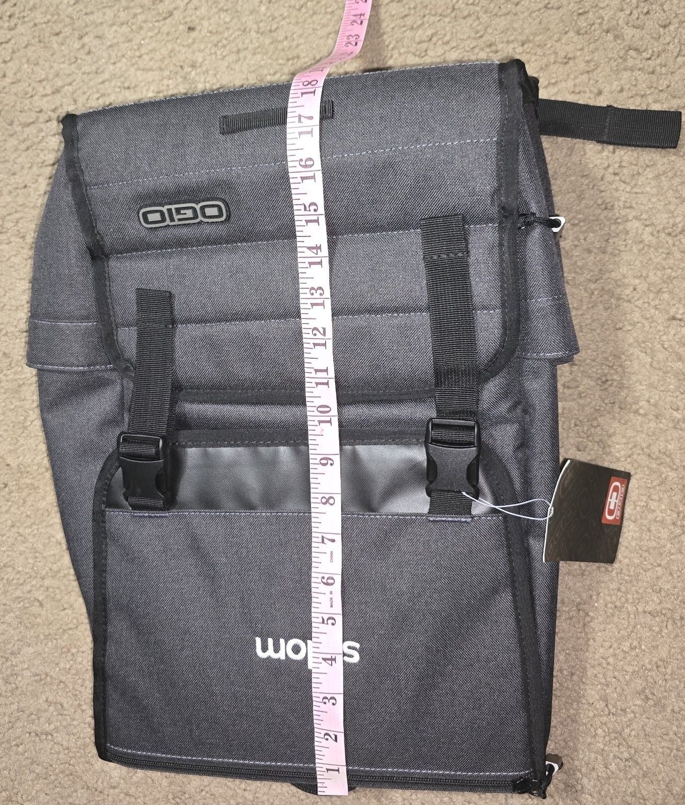 Ogio Slalom 17" Laptop Backpack Bookbag Rucksack Gray, Very Nice Bag 5