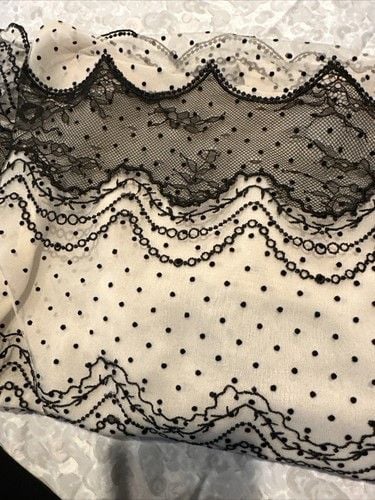 Rya Collection Women Dream Babydoll Chemise Pantie Set M Halter Scalloped Bottom 9