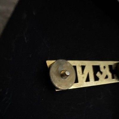 C&NW Chicago and North Western Railroad Railway Brass Gold Tone Collectible Pin 6