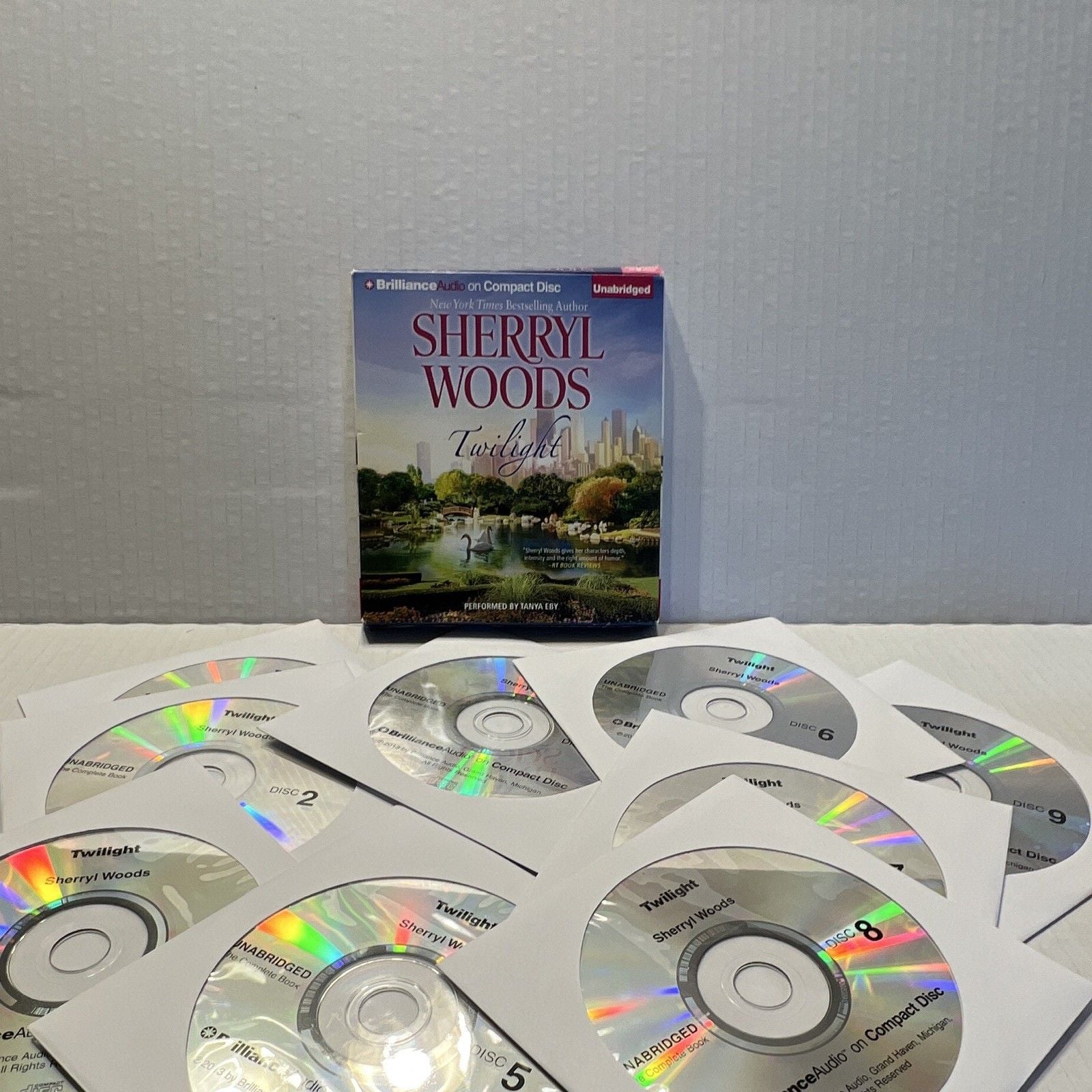 Sherryl Woods Unabridged Audiobook CD Lot 4: Twilight, Temptation 11