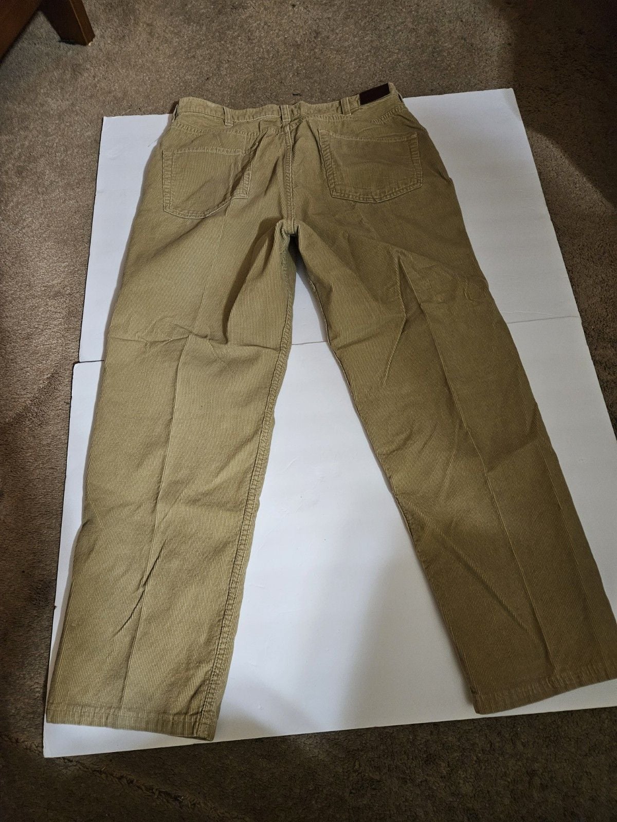 Lands End Traditional Fit Corduroy Pants 37 3