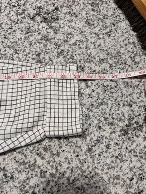 Hathaway Men’s Button Down Business Casual Oxford White 100% Combed Cotton Large 8